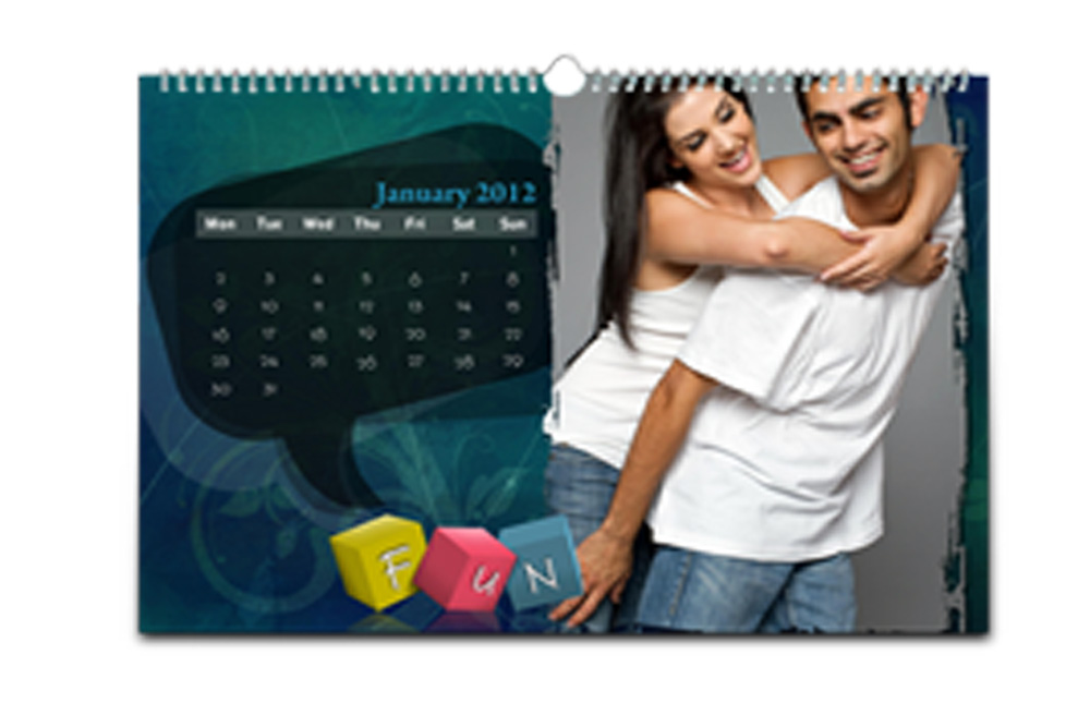 customized photo calendar
