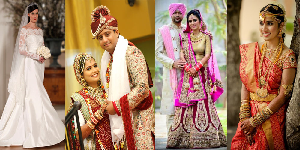 Dressing Combinations Variations For Traditional Wedding